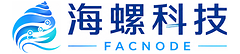 FACNODE海螺科技品牌Logo，提供制造企业海外独立站建设与数字化获客服务